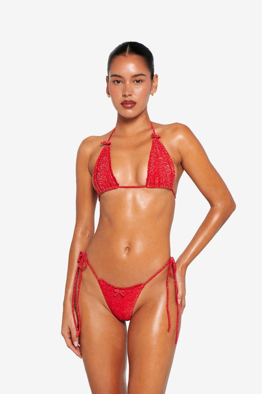 Dune Top - Blush Glitter