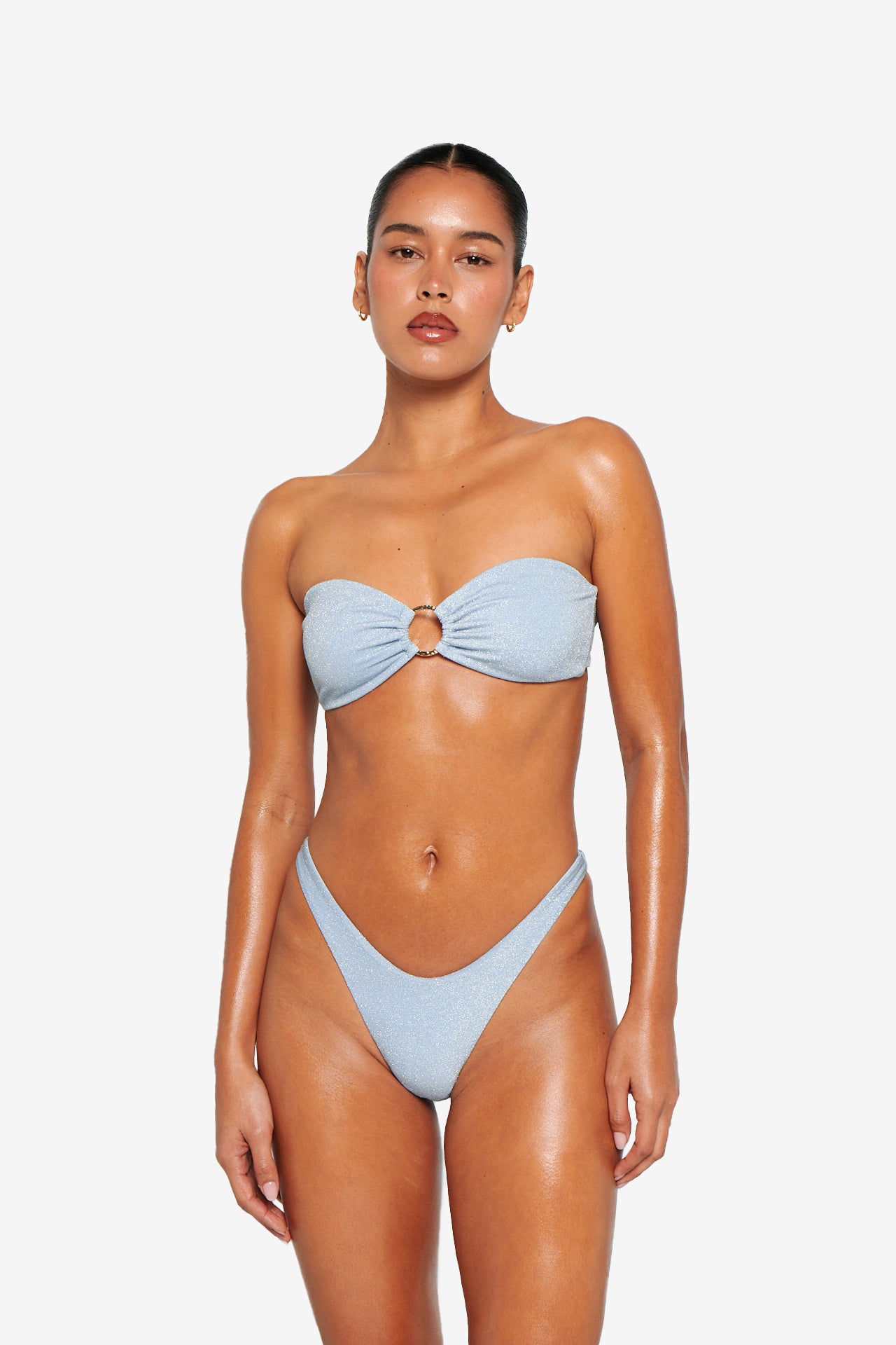 Tula Bottoms - Baby blue Glitter