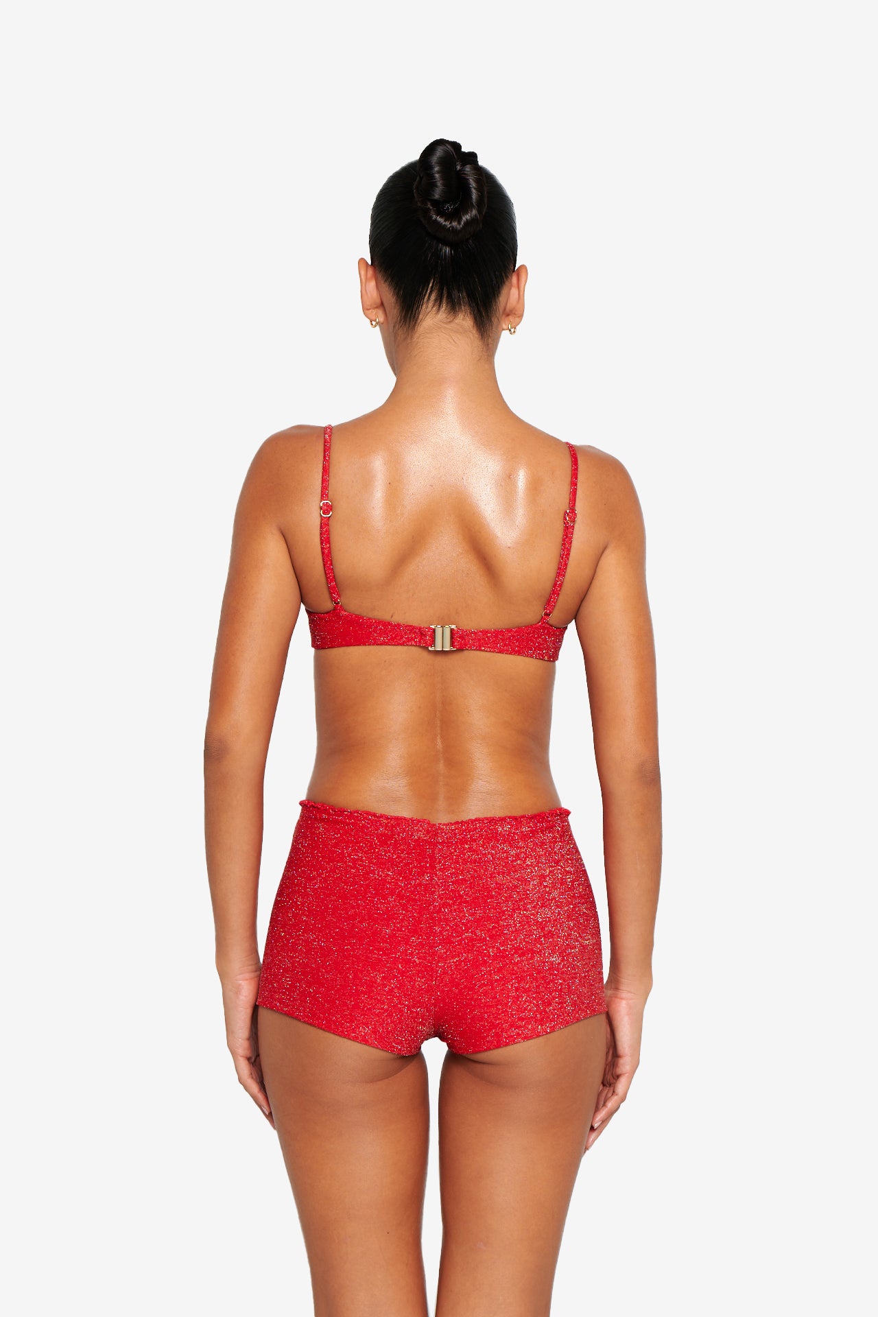 Marina Shorts - Blush Glitter