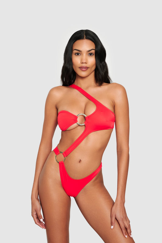 Capri Swimsuit - Red