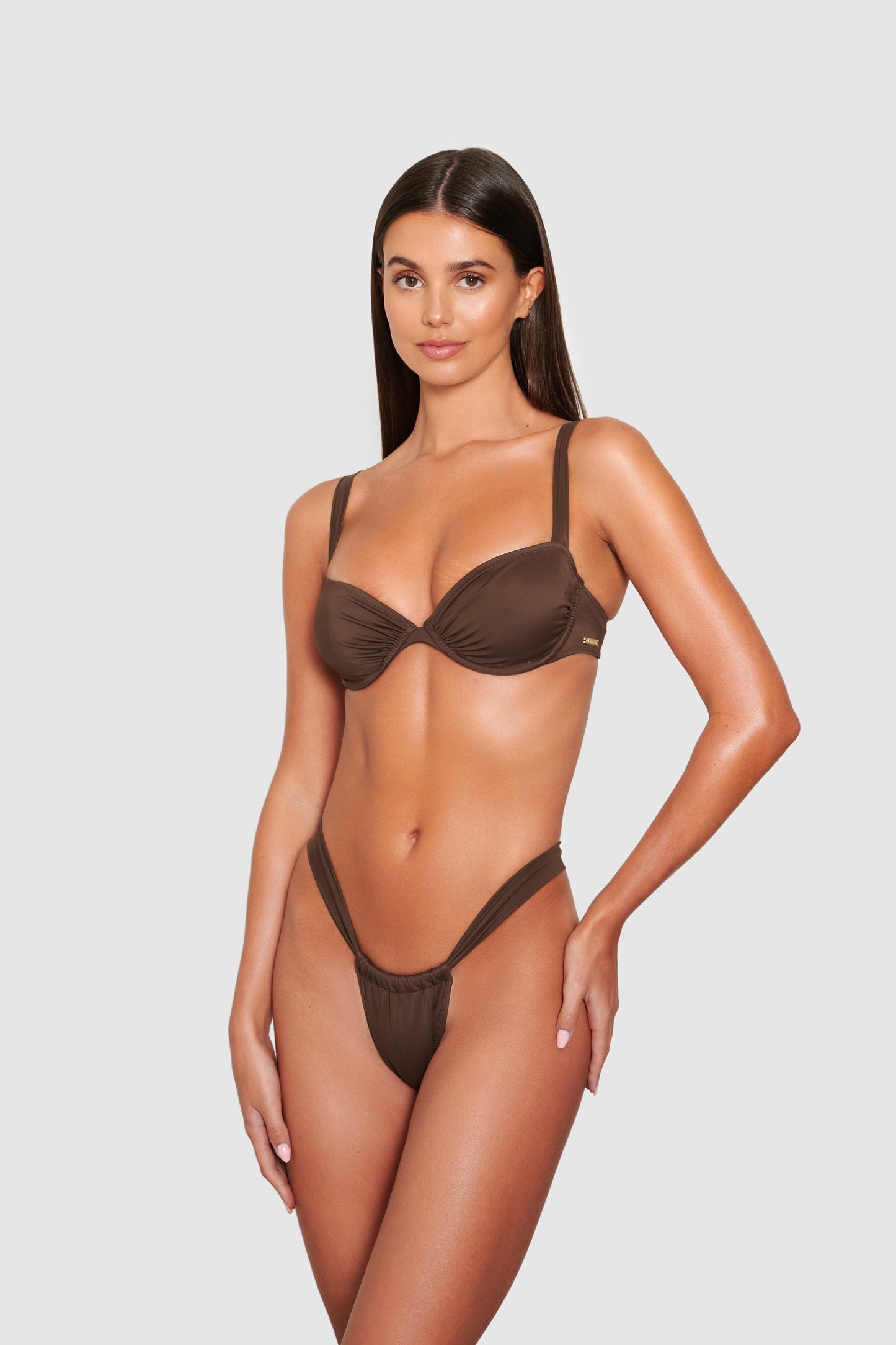 Florence Top - Brown