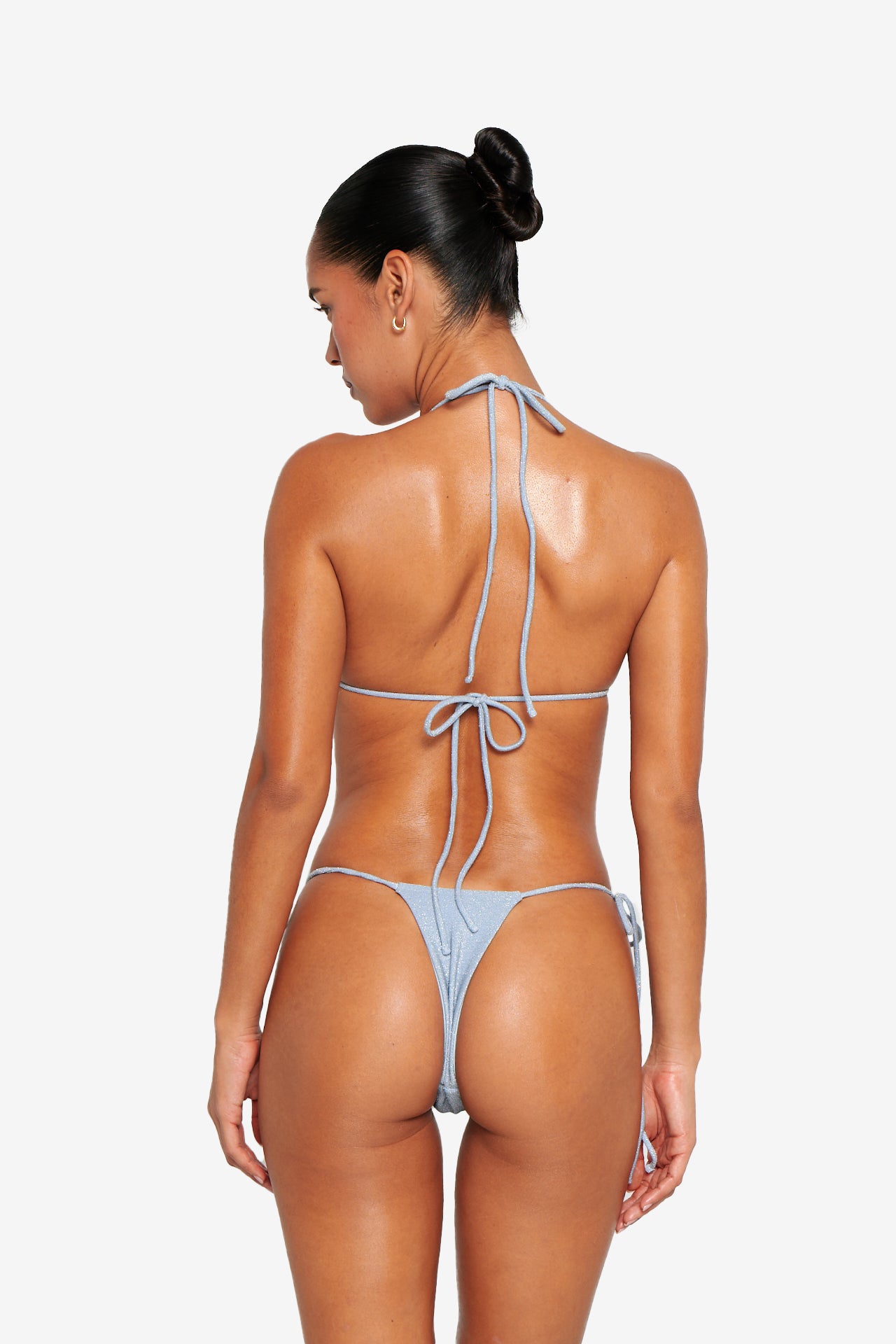 Noor Bottoms - Baby blue Glitter