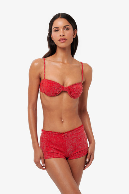 Marina Shorts - Blush Glitter