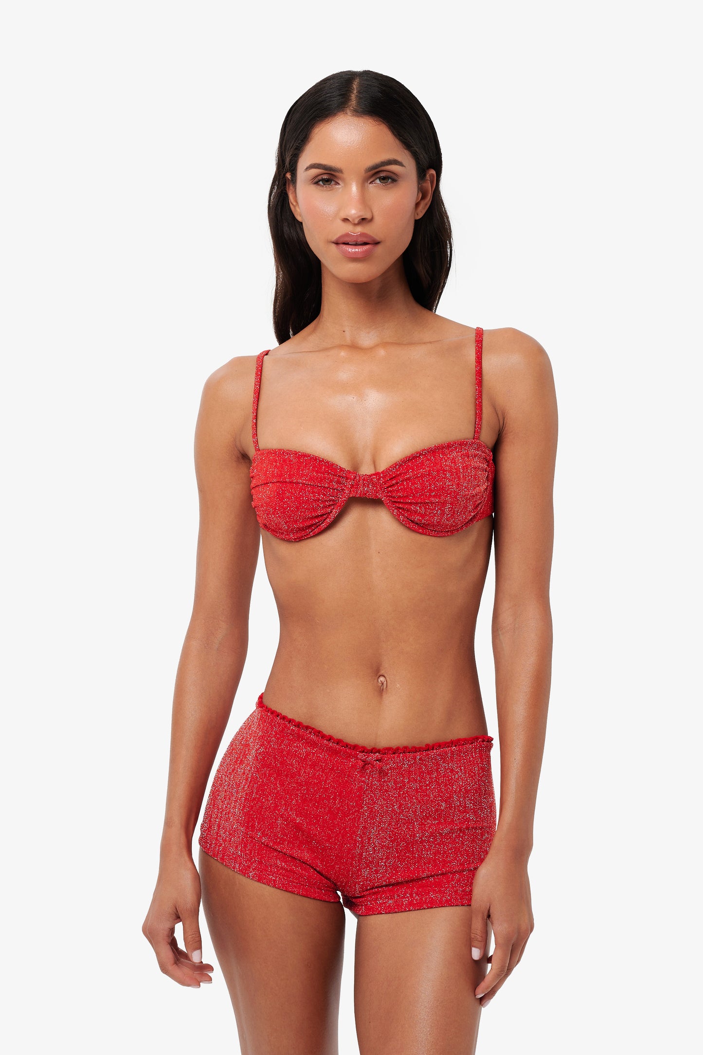 Marina Shorts - Blush Glitter