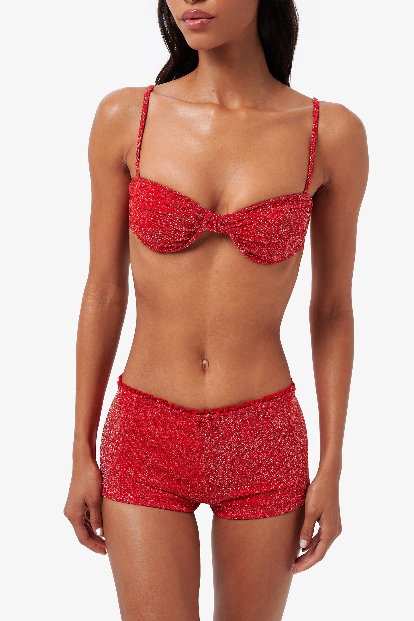 Marina Shorts - Blush Glitter