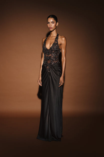 Ophelia Dress - Espresso