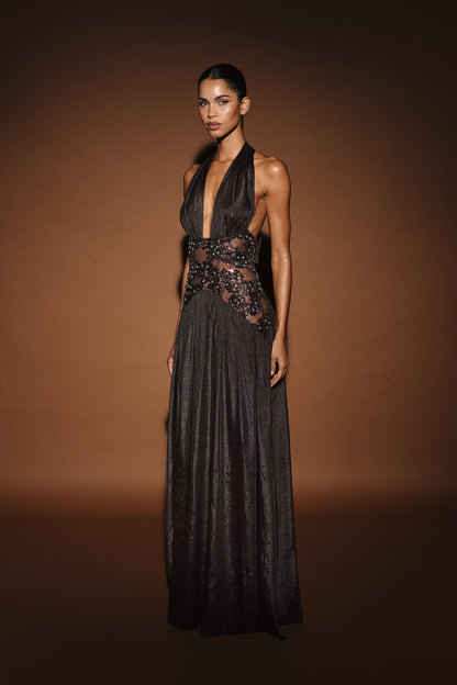 Odette Dress - Espresso