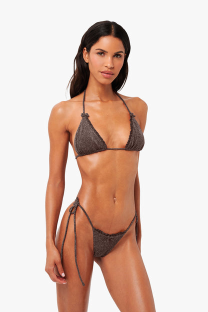 Noor Bottoms - Brown Glitter
