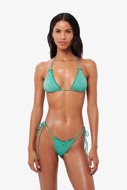 Dune Top - Mint Glitter