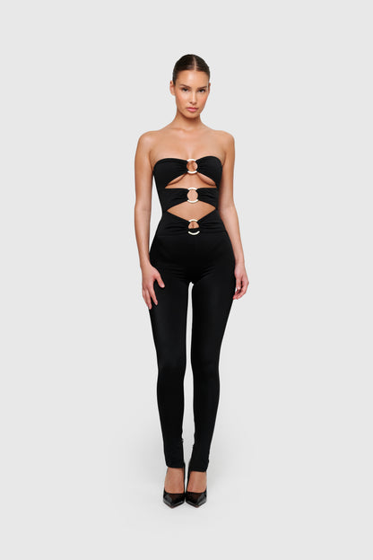 Gaia Jumpsuit  - Black