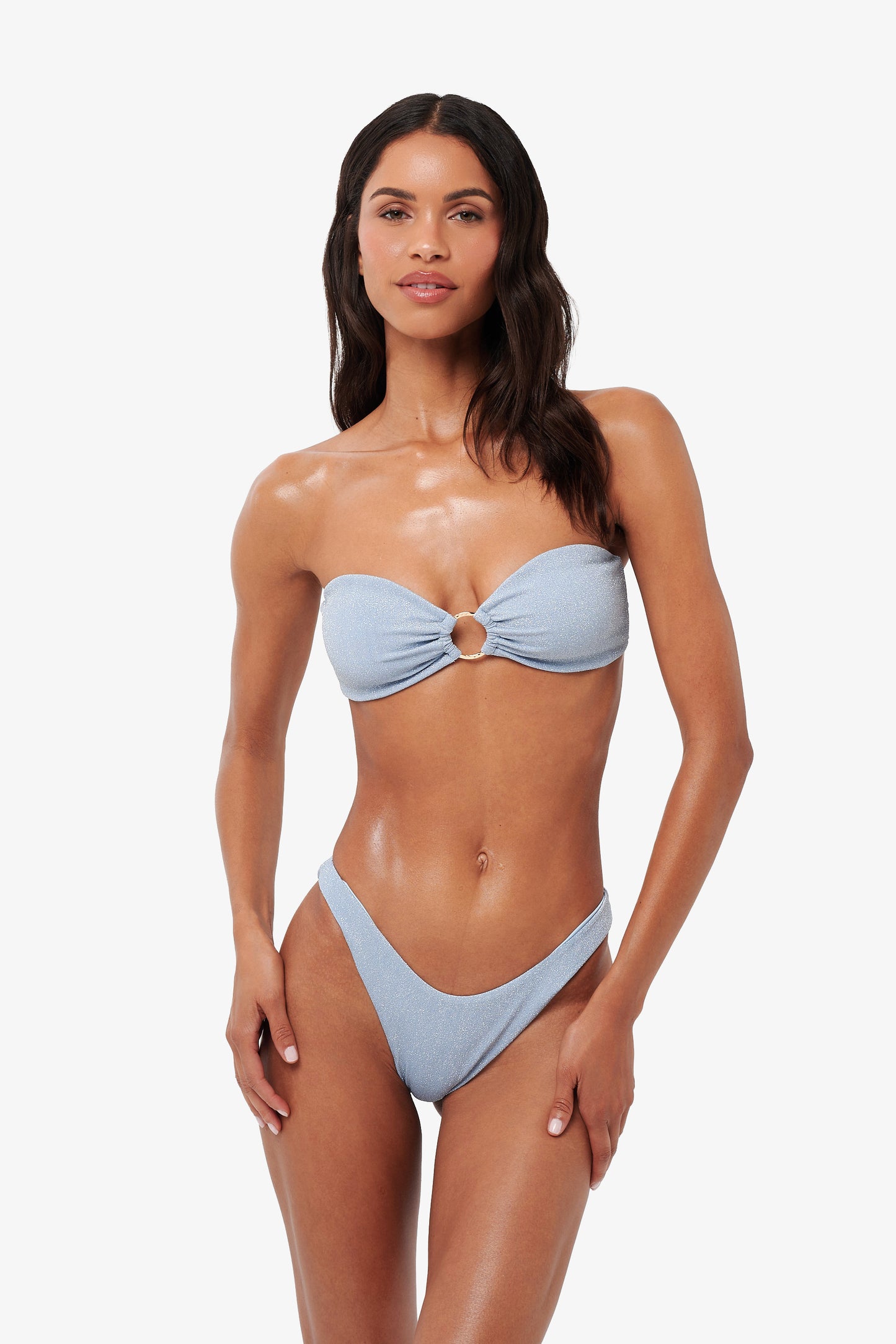 Tula Bottoms - Baby blue Glitter