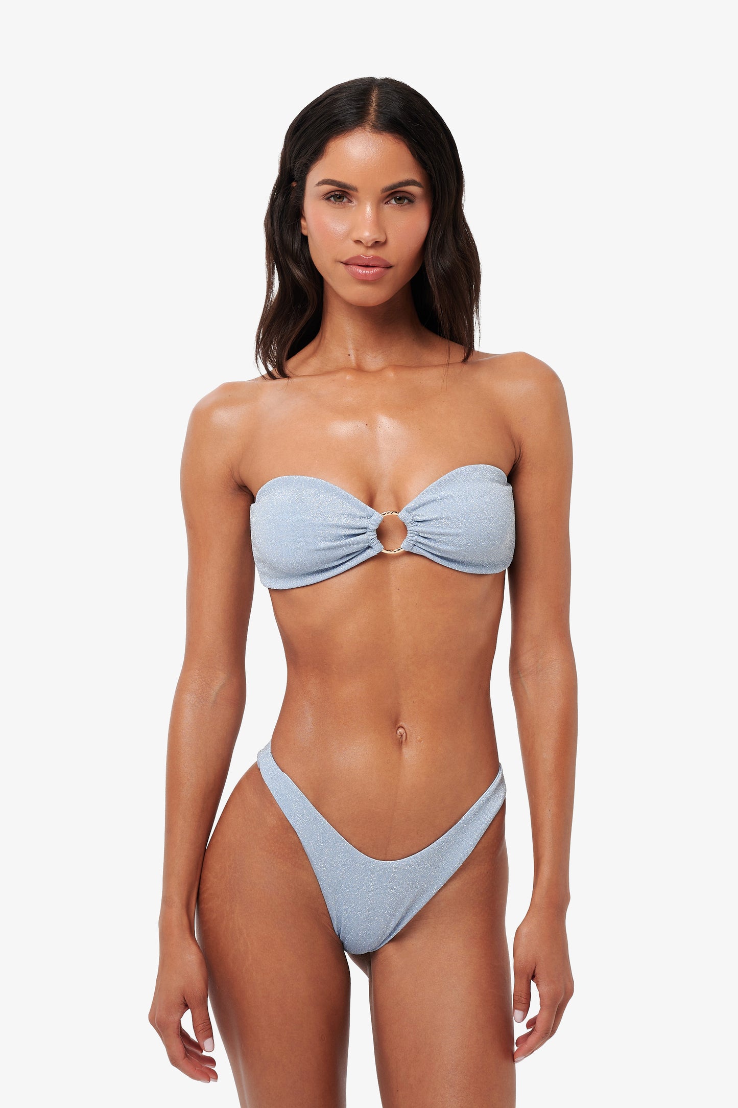 Tula Bottoms - Baby blue Glitter