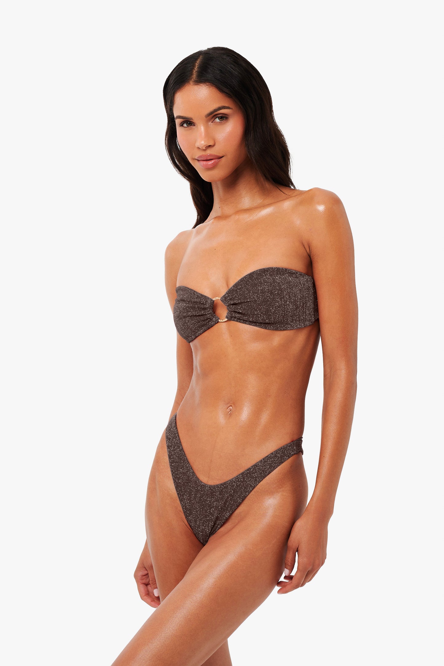 Tula Bottoms - Brown Glitter