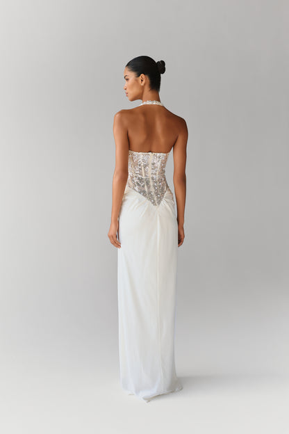 Ophelia Dress - Pearl