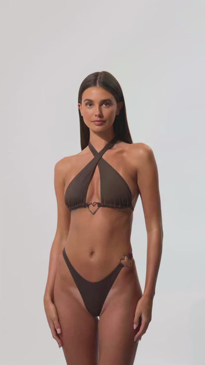Milan Bottoms - Brown