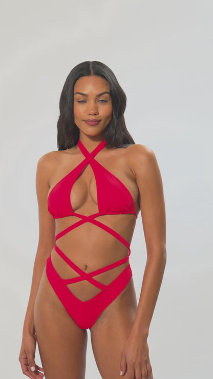 Siena Swimsuit - Red