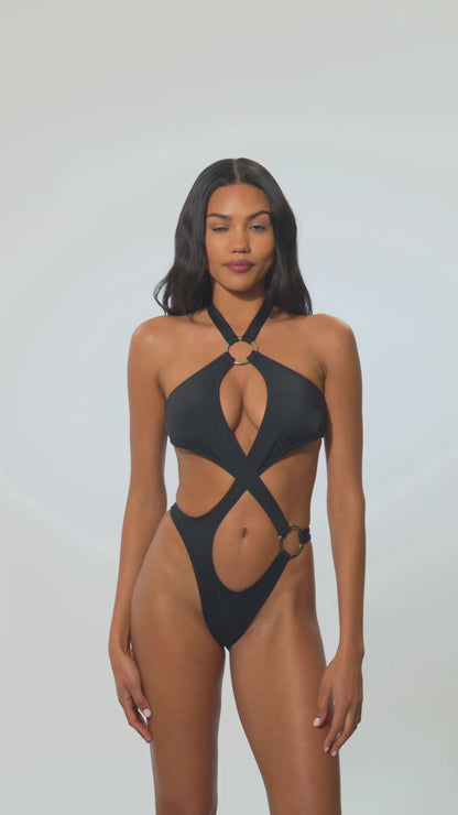 Amalfi Swimsuit - Black