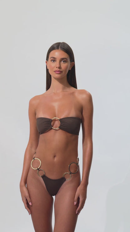 Portofino Top - Brown