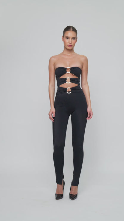 Gaia Jumpsuit  - Black