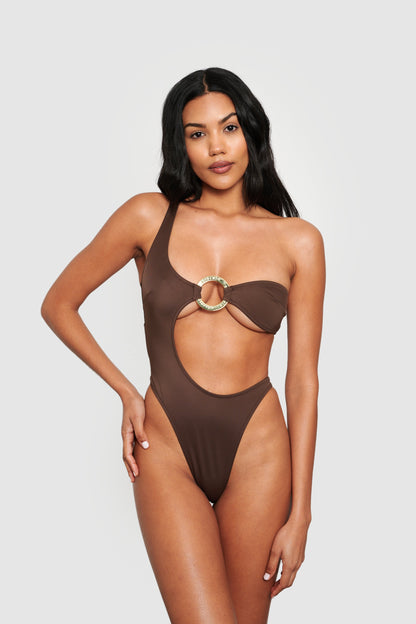 Adora Swimsuit - Brown