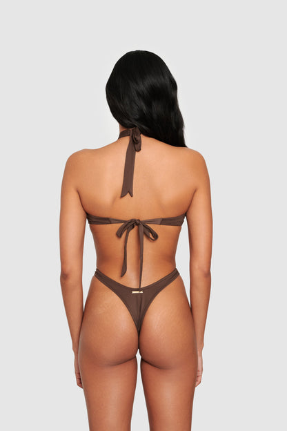 Amalfi Swimsuit - Brown