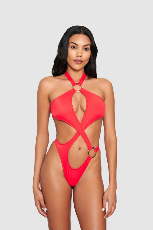 Amalfi Swimsuit - Red