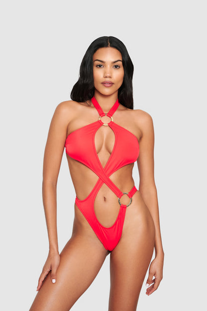 Amalfi Swimsuit - Red