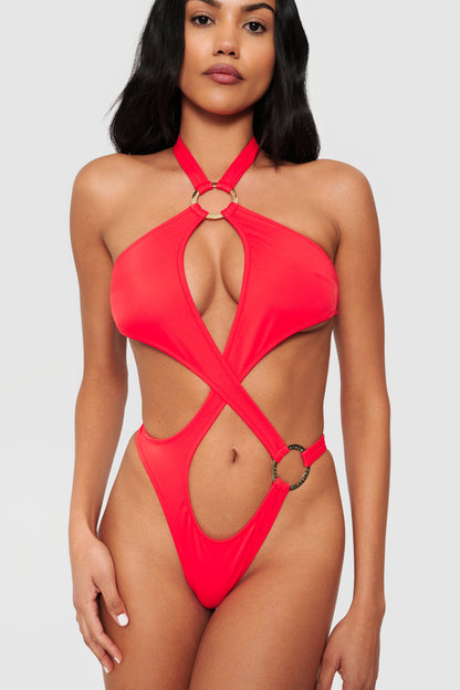 Amalfi Swimsuit - Red