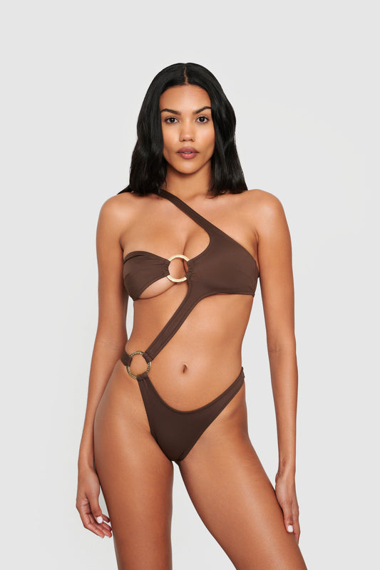 Capri Swimsuit - Brown