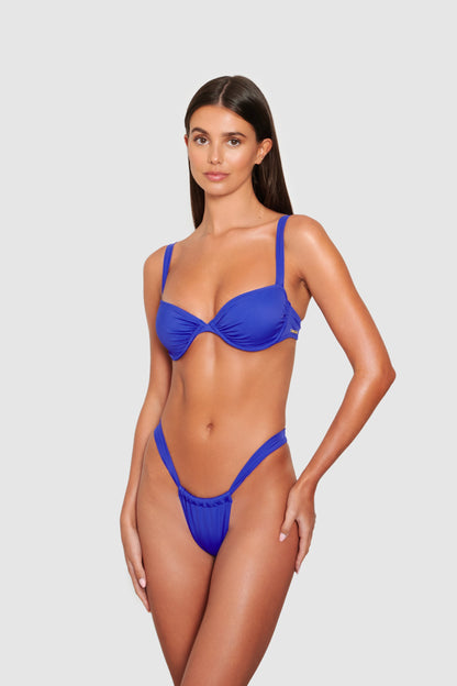 Florence Top - Ocean Blue