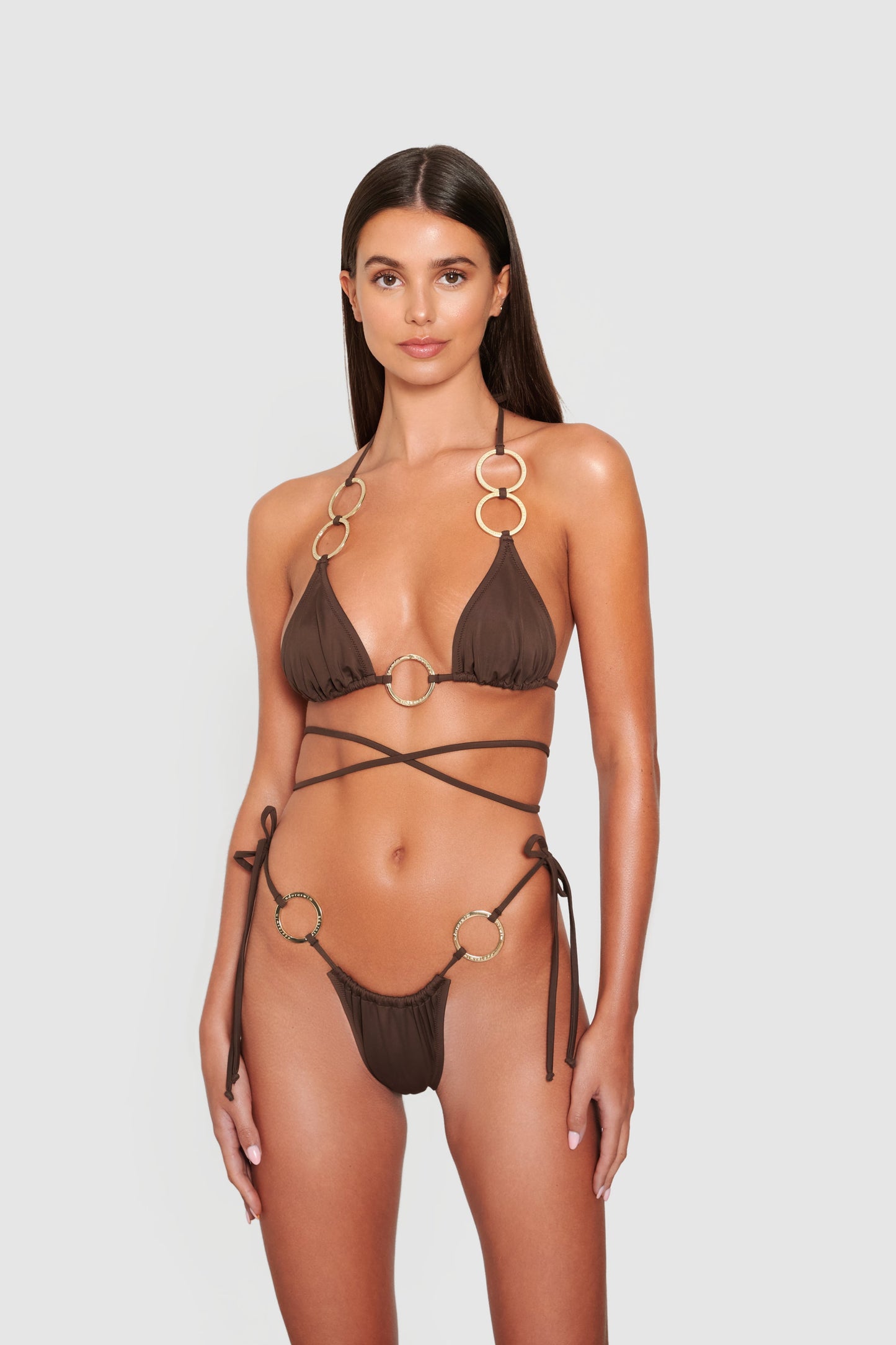 Rome Top - Brown
