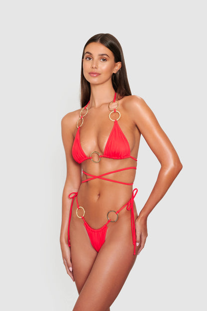 Rome Top - Red